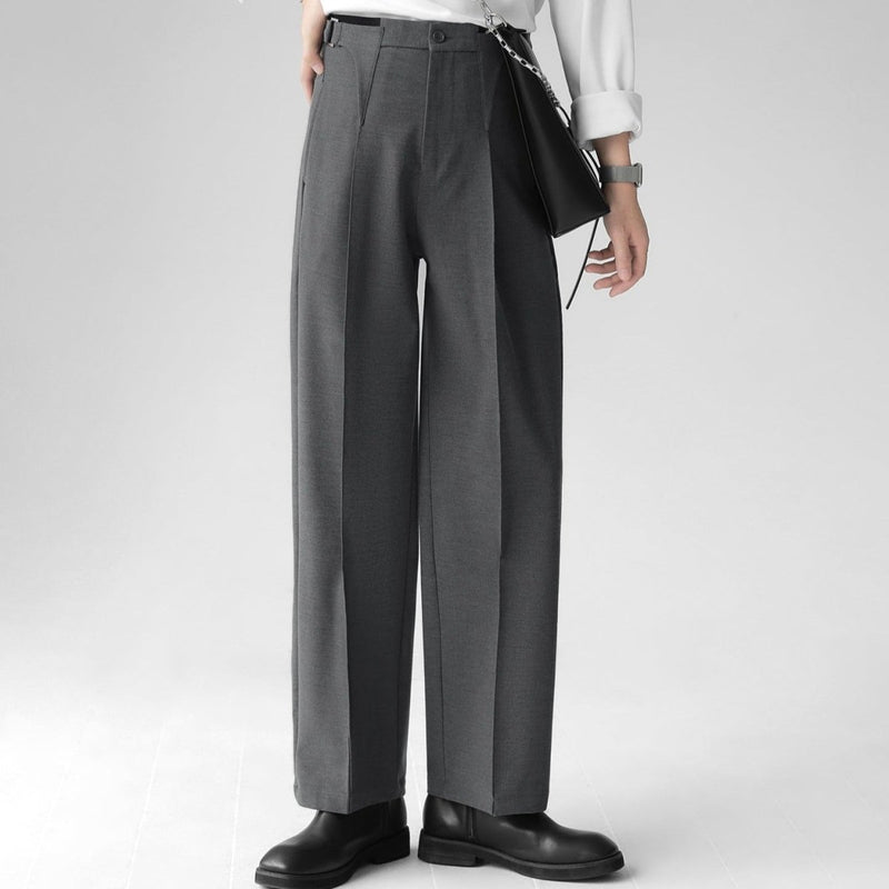MODEFREAKのスタイルアップシンプルスラックス mf2101の画像