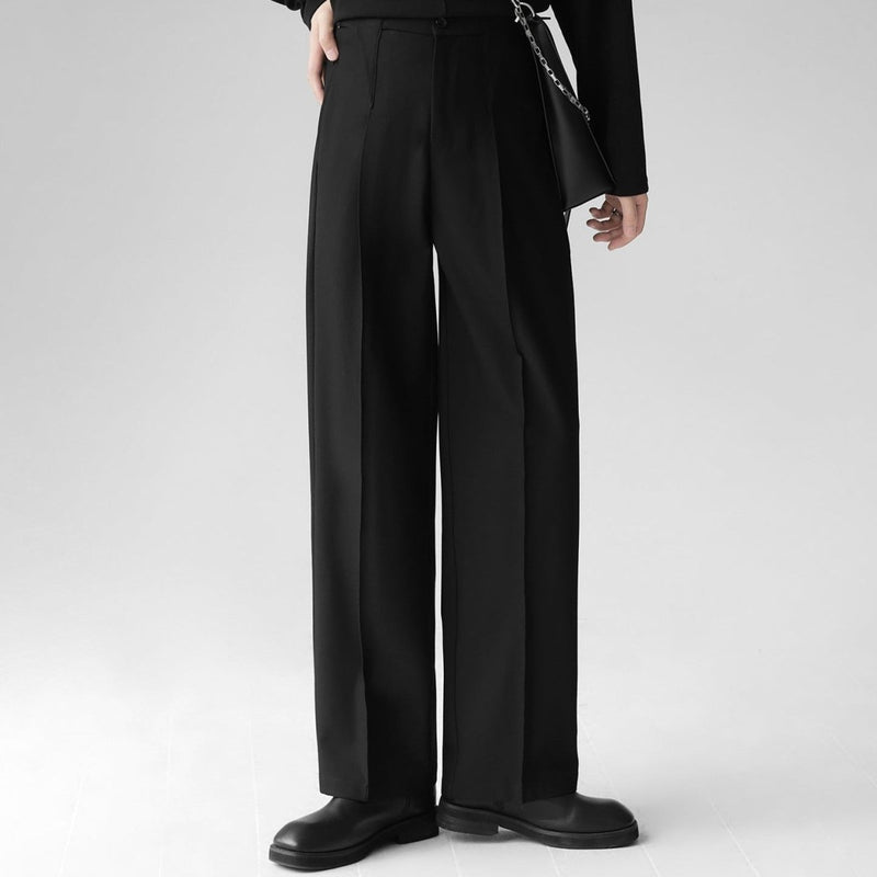 MODEFREAKのスタイルアップシンプルスラックス mf2101の画像