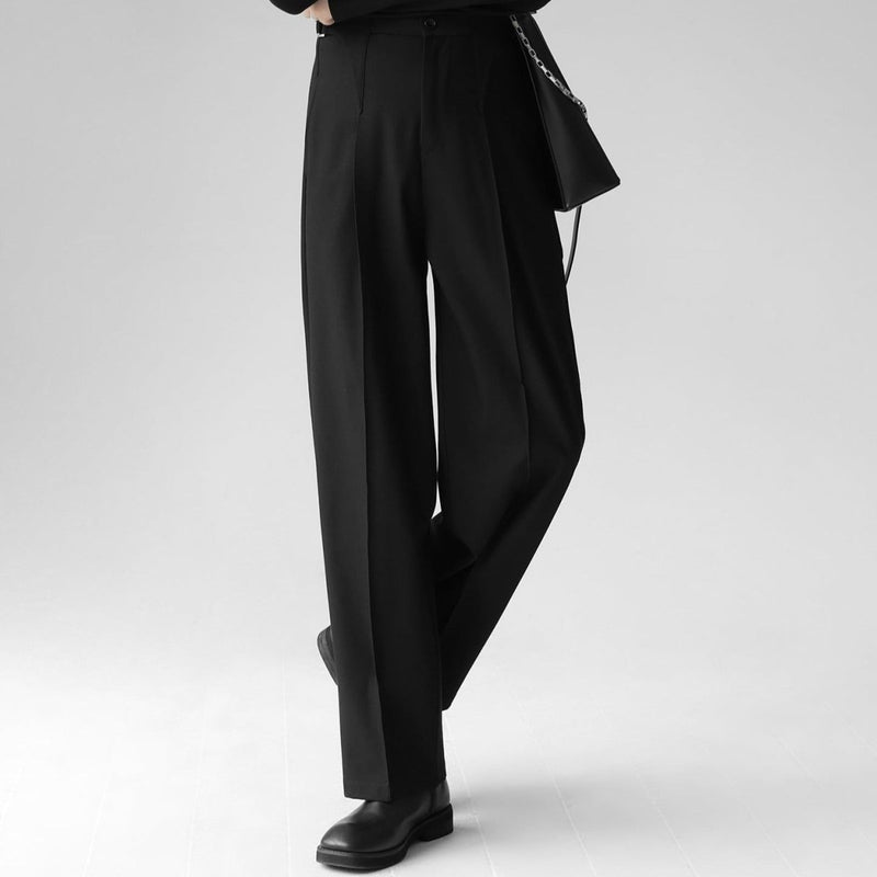 MODEFREAKのスタイルアップシンプルスラックス mf2101の画像