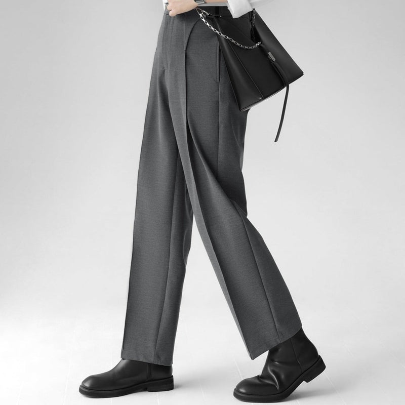 MODEFREAKのスタイルアップシンプルスラックス mf2101の画像