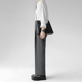 MODEFREAKのスタイルアップシンプルスラックス mf2101の画像
