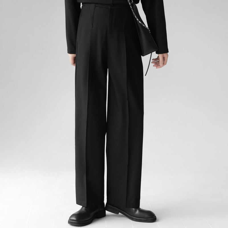 MODEFREAKのスタイルアップシンプルスラックス mf2101の画像