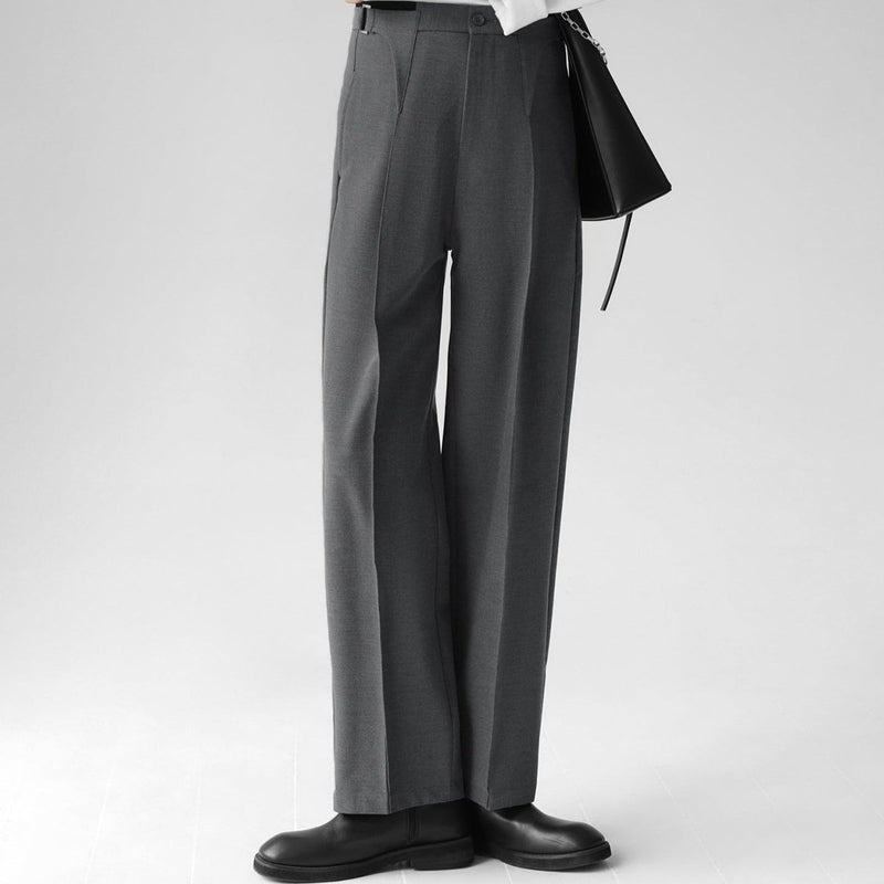 MODEFREAKのスタイルアップシンプルスラックス mf2101の画像
