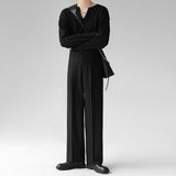 MODEFREAKのスタイルアップシンプルスラックス mf2101の画像