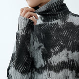 MODEFREAKのマーブルニュアンスハイネックトップス mf2122の画像