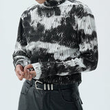 MODEFREAKのマーブルニュアンスハイネックトップス mf2122の画像