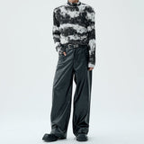 MODEFREAKのマーブルニュアンスハイネックトップス mf2122の画像
