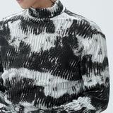 MODEFREAKのマーブルニュアンスハイネックトップス mf2122の画像