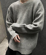 MODEFREAKのルーズダメージニットトップス mf2130の画像