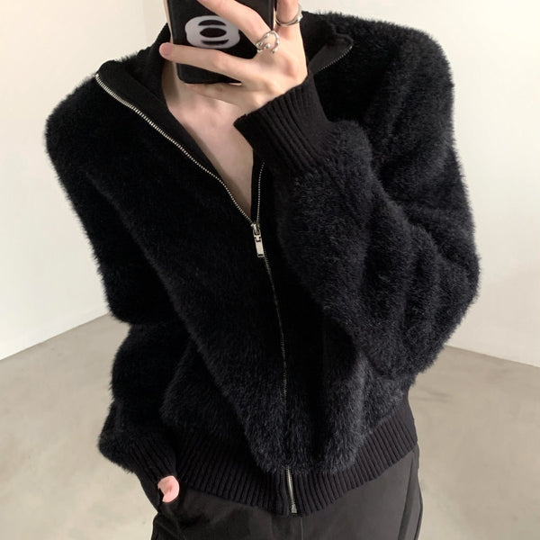 MODEFREAKのファータッチジップアップトップス mf2133の画像