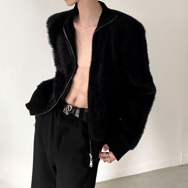 MODEFREAKのファータッチジップアップトップス mf2133の画像