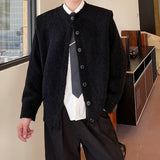 MODEFREAKのタックショルダーニットカーディガン mf2135の画像