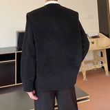 MODEFREAKのタックショルダーニットカーディガン mf2135の画像