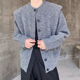 MODEFREAKのタックショルダーニットカーディガン mf2135の画像