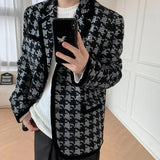 MODEFREAKのグレンチェックデザインジャケット mf2137の画像