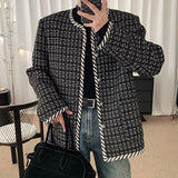 MODEFREAKのノーカラーツイードジャケット mf2154の画像