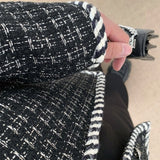 MODEFREAKのノーカラーツイードジャケット mf2154の画像