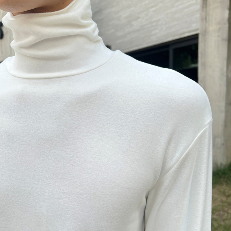 MODEFREAKのハイネックモノトーンカットソー mf2158の画像