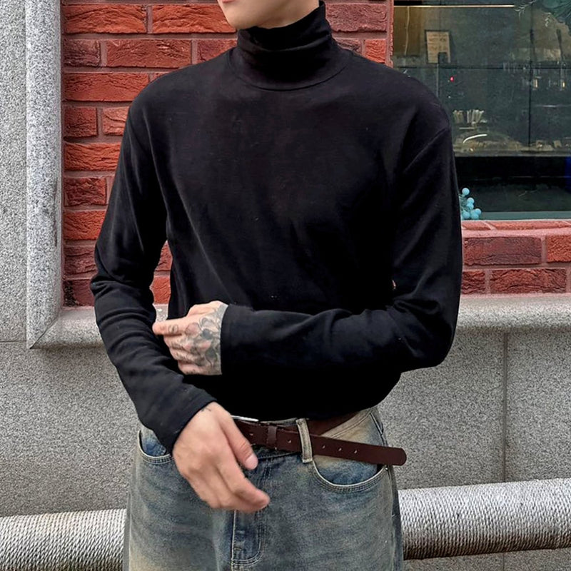 MODEFREAKのハイネックモノトーンカットソー mf2158の画像