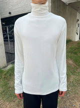 MODEFREAKのハイネックモノトーンカットソー mf2158の画像
