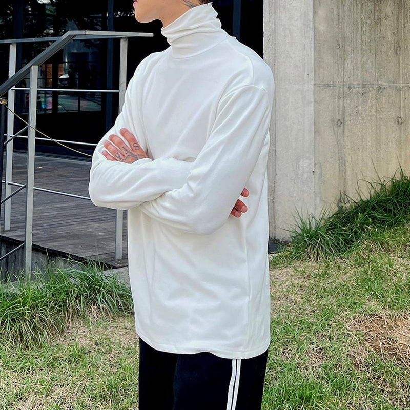 MODEFREAKのハイネックモノトーンカットソー mf2158の画像