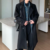 MODEFREAKのレイヤーモノトーントレンチコート mf2162の画像