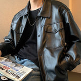 MODEFREAKのPUレザーライダースジャケット mf0200の画像