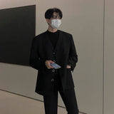 MODEFREAKのモノトーンVネックジャケット mf0532の画像