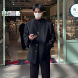 MODEFREAKのモノトーンVネックジャケット mf0532の画像