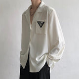 MODEFREAKのVネックモードデザインシャツ mf1646の画像