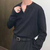 MODEFREAKのVネックモノトーンカットソー mf1939の画像